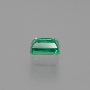 Smeraldo naturale verde da 0,34 ct, baguette, VS-SI