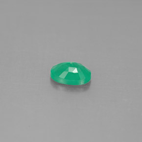 Smeraldo Verde naturale da 0.45 ct, Taglio ovale, SI-I1