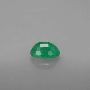 Smeraldo naturale verde da 0,48 ct, taglio ovale, SI-I1