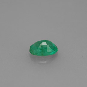Smeraldo naturale verde da 0,51 ct, taglio ovale, SI