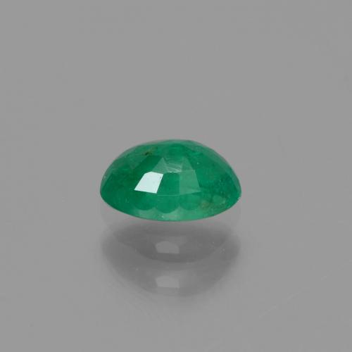 Smeraldo naturale verde da 0,46 ct, taglio ovale, SI-I1