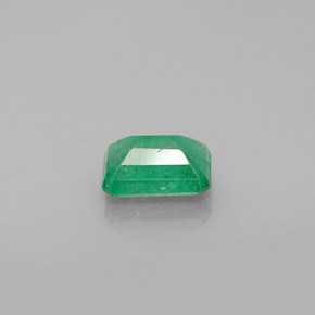 Smeraldo naturale verde da 1,08 ct, taglio smeraldo, VS-SI