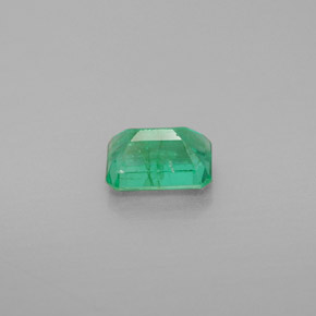 Smeraldo naturale verde da 1,03 ct, taglio smeraldo, SI