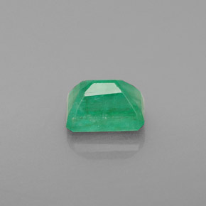 Smeraldo naturale verde da 1,13 ct, taglio smeraldo, SI