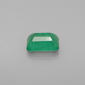 Smeraldo naturale verde da 1,03 ct, taglio smeraldo, SI