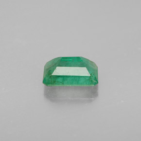 Smeraldo naturale verde da 0,96 ct, taglio smeraldo, VS-SI