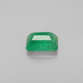 Smeraldo naturale verde da 1,01 ct, taglio smeraldo, VS-SI