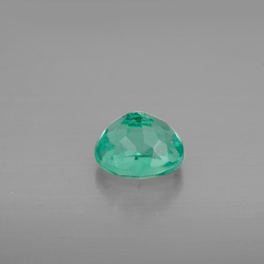 Smeraldo Verde naturale da 0.74 ct, Taglio ovale, VS-SI