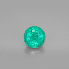 Smeraldo Verde naturale da 1.16 ct, Taglio rotondo, VS-SI