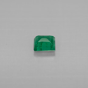 Smeraldo naturale verde da 0,28 ct, baguette, VS-SI