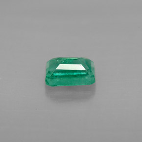 Smeraldo naturale verde da 0,70 ct, taglio smeraldo, VS-SI