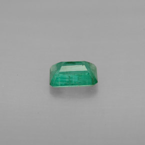 Smeraldo Verde naturale da 0.52 ct, Taglio smeraldo, VS-SI