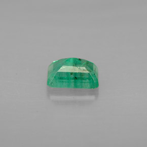 Smeraldo naturale verde da 0,61 ct, taglio smeraldo, VS-SI