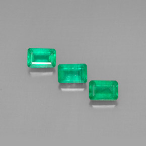 Smeraldo naturale verde da  ct, taglio smeraldo, VS-SI