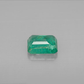 Smeraldo naturale verde da 1,12 ct, taglio smeraldo, VS-SI