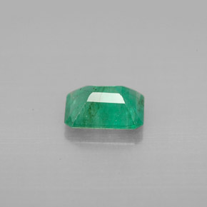 Smeraldo naturale verde da 1,27 ct, taglio smeraldo, VS-SI