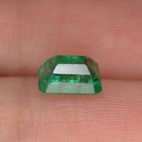 Smeraldo naturale verde da 1,46 ct, taglio smeraldo, VS-SI
