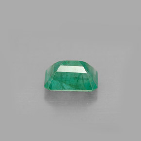 Smeraldo naturale verde da 1,37 ct, taglio smeraldo, VS-SI