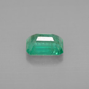 Smeraldo naturale verde da 1,40 ct, taglio smeraldo, VS-SI