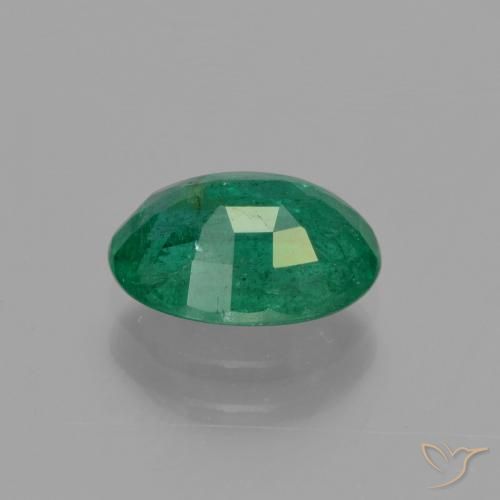 Smeraldo Verde freddo naturale da 1.61 ct, Ovale, SI