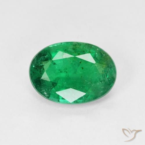 1.83ct Naturale Verde freddo Smeraldo, Ovale, SI-I1