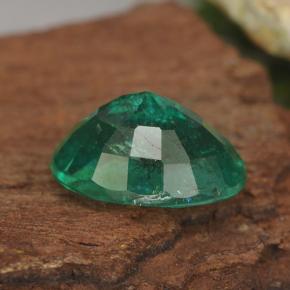 Smeraldo naturale verde da 2,30 ct, taglio ovale, SI-I1