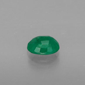 Smeraldo naturale verde da 0,36 ct, taglio ovale, SI