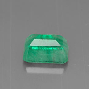 Smeraldo naturale verde da 1,05 ct, taglio smeraldo, SI-I1