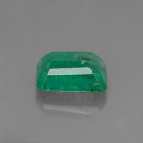 Smeraldo naturale verde da 0,96 ct, taglio smeraldo, SI-I1