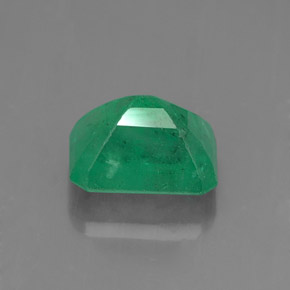 Smeraldo naturale verde da 1,15 ct, taglio smeraldo, SI-I1