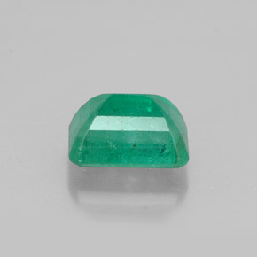 Smeraldo naturale verde da 1,27 ct, taglio smeraldo, SI-I1