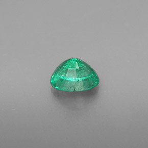 Smeraldo naturale verde da 0,48 ct, taglio ovale, SI