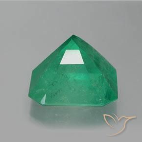 Smeraldo Verde foresta naturale da 28.80 ct, Ottagonale / Taglio smeraldo, SI
