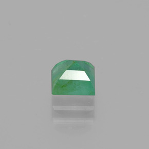 Smeraldo naturale verde da 0,72 ct, quadrato, SI-I1