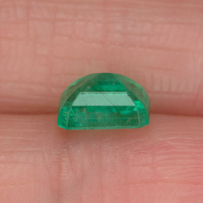 Smeraldo naturale verde da 1,05 ct, taglio smeraldo, I1