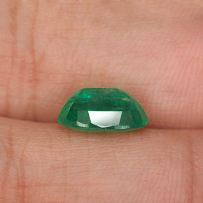 Smeraldo naturale verde da 1,95 ct, taglio ovale, SI-I1