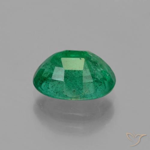 Smeraldo Verde medio naturale da 1.81 ct, Ovale, SI-I1