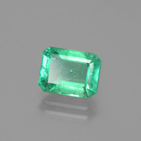 Smeraldo Verde giada naturale da 2.14 ct, Taglio smeraldo, VS-SI