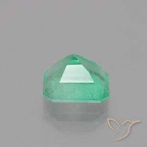 Smeraldo Verde chiaro naturale da 2.74 ct, Ottagonale / Taglio smeraldo, SI