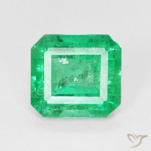 2.96ct Naturale Verde medio Smeraldo, Taglio smeraldo, VS-SI