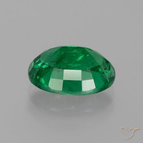 Smeraldo Verde scuro naturale da 2.47 ct, Ovale, SI
