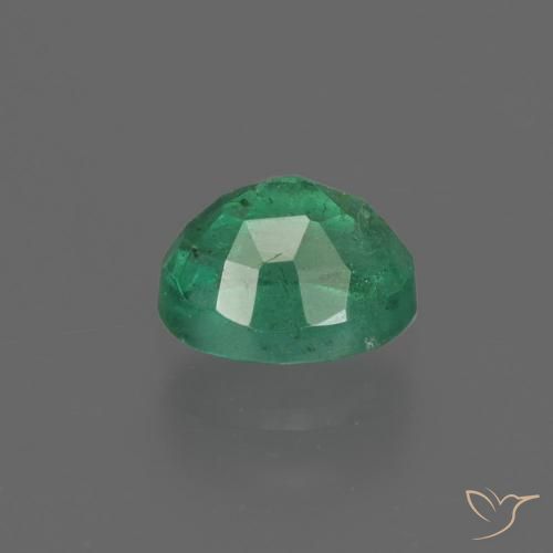 Smeraldo Verde caldo naturale da 0.96 ct, Ovale, SI