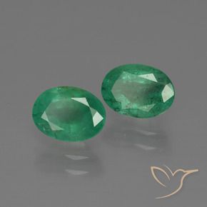 Gemme di Smeraldo Verde medio naturale da 1.79 ct, Taglio ovale, SI