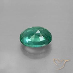 Smeraldo Verde freddo naturale da 1.39 ct, Ovale, SI