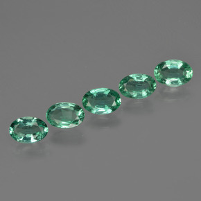 Smeraldo naturale verde da 1,98 ct, taglio ovale, SI