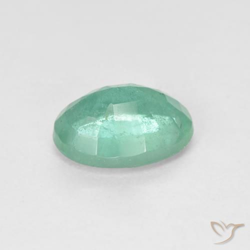 Smeraldo Blu verde naturale da 1.62 ct, Ovale, SI