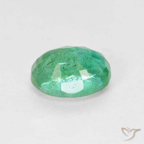 Smeraldo Blu verde naturale da 1.96 ct, Ovale, SI