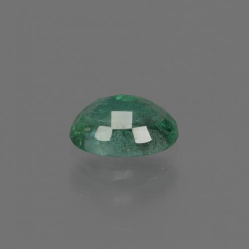 Smeraldo naturale verde da 0,79 ct, taglio ovale, SI