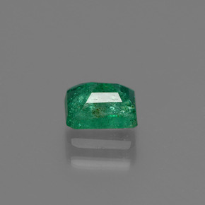 Smeraldo Verde naturale da 0.59 ct, Taglio smeraldo, SI