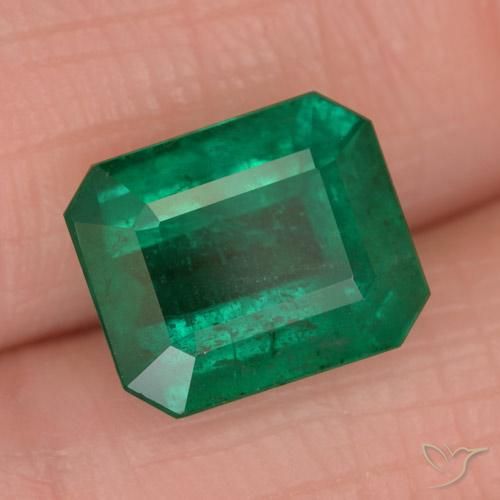 Smeraldo Verde foresta naturale da 2.96 ct, Ottagonale / Taglio smeraldo, SI